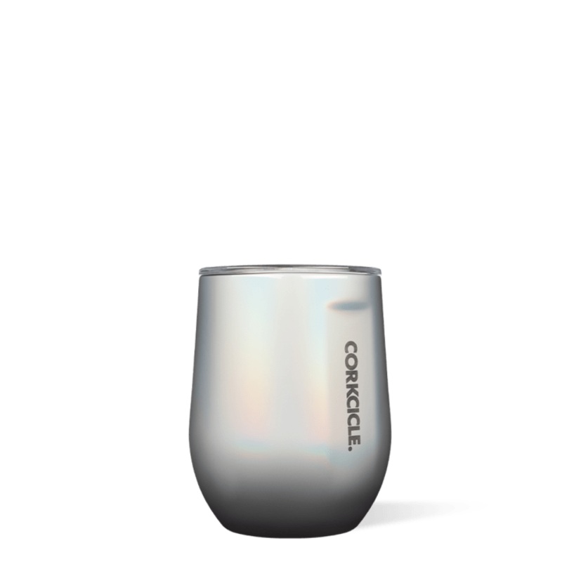 12OZ STEMLESS CUP|PRISMATIC|SNOW LEOPARD