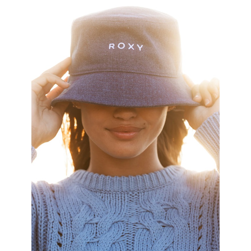 CHEEK TO CHEEK DENIM WOMENS BUCKET HAT