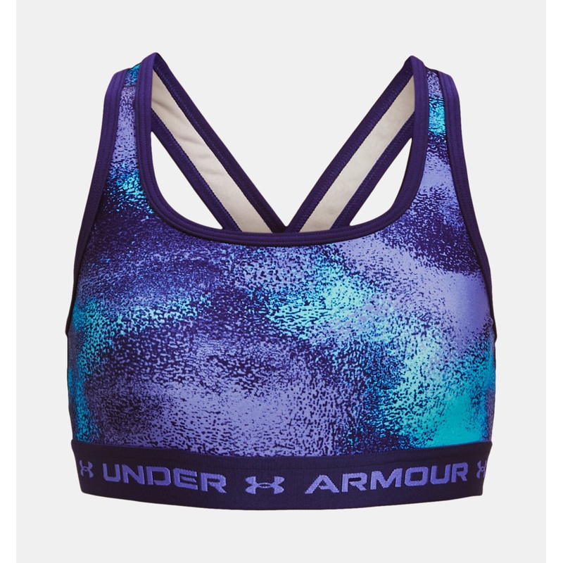 Crossback Mid Printed Sports Bra Girl Youth
