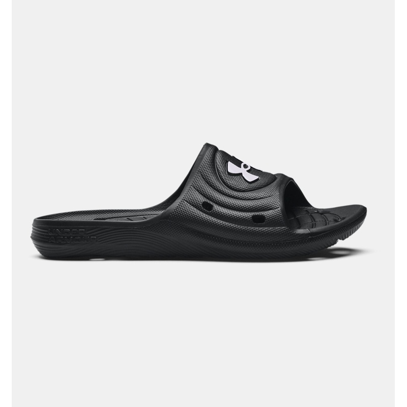 Locker IV Boys Slide|BLACK/WHITE|1|2|3|4|5|6