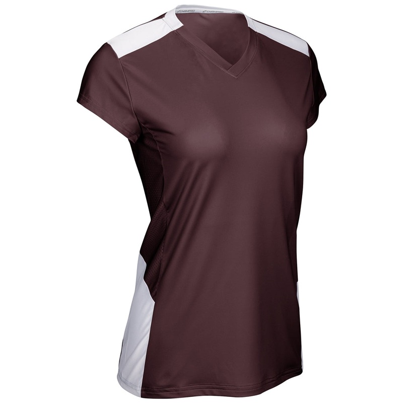 Champro Girl’s Point Cap Sleeve Volleyball Jersey