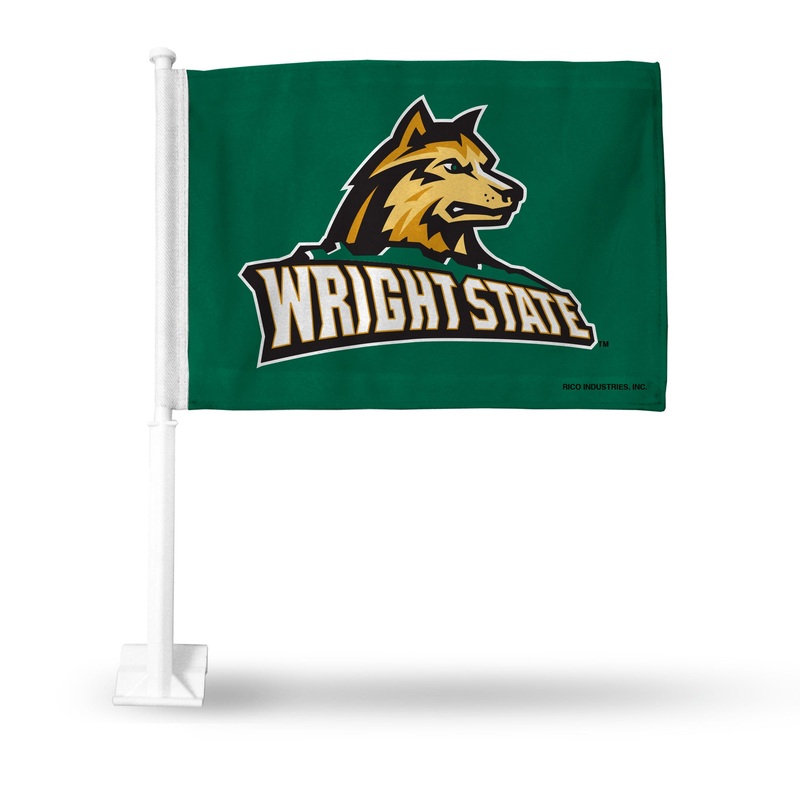 NCAA Wright State Raiders Car Flag