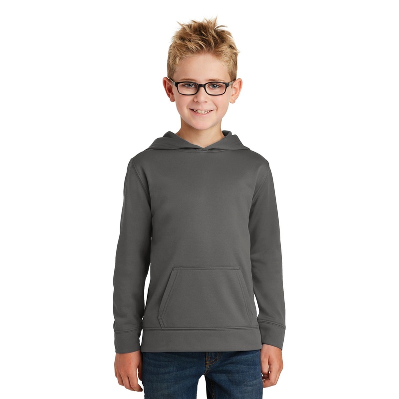 Port & Company – Youth Performance Fleece Pullover Hooded Sweatshirt