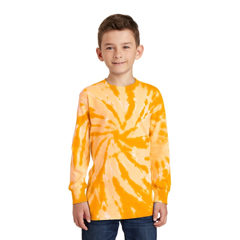Port & Company – Youth Tie-Dye Long Sleeve Tee PC147YLS