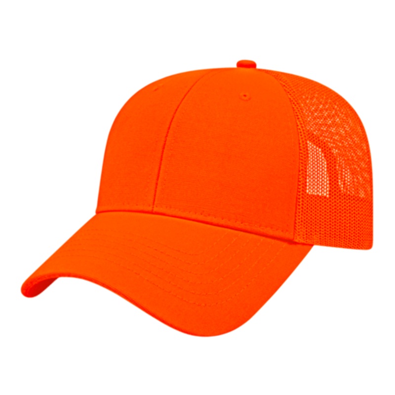 Cap America Camo Trucker Mesh Back Cap