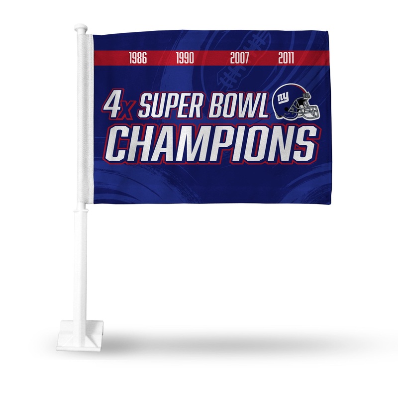 NFL New York Giants Car Flag|Holiday|Standard|Champ|Alternate