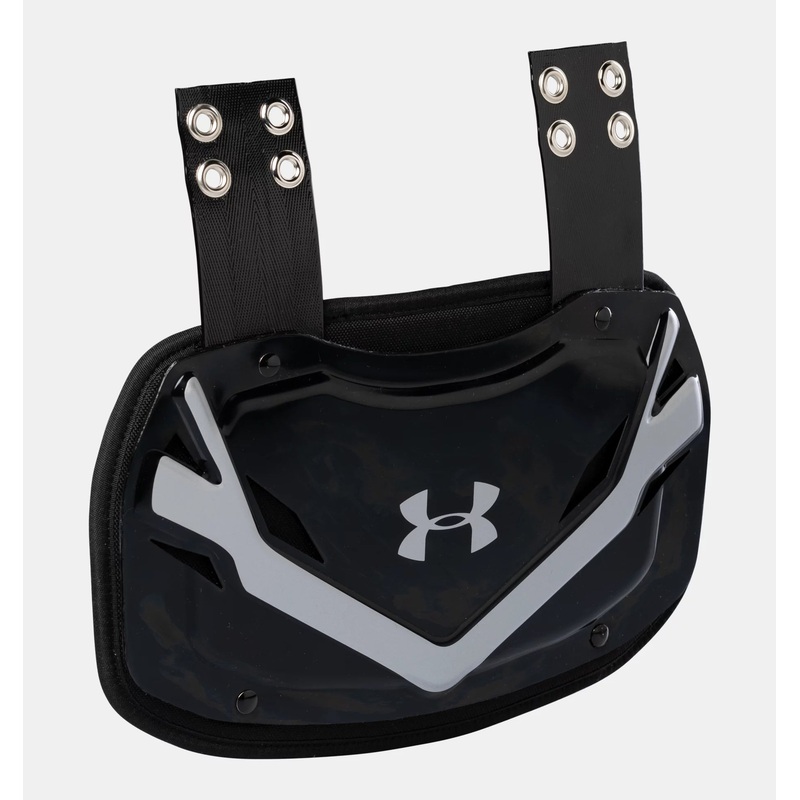 Kids Gameday Armour Backplate|BLACK|WHITE