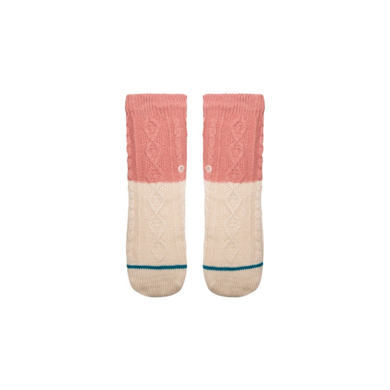 Chesapeake Slipper Socks|ROSE SMOKE|S|M
