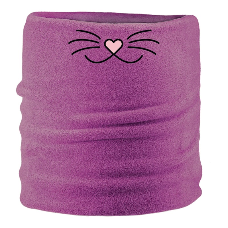 Kids Fun Power Fleece Gaiter|BERRY|BLACK|OS