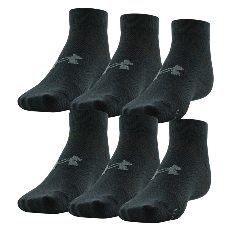 Men’s Essential Lite Low Cut Ankle Socks – 6 Pack