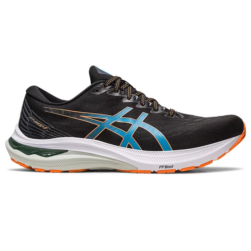 Men’s GT-2000 11|BLACK/SUN PEACH|REGULAR|WIDE|8|8.5|9|9.5|10|10.5|11|11.5|12|12.5|13|14|15