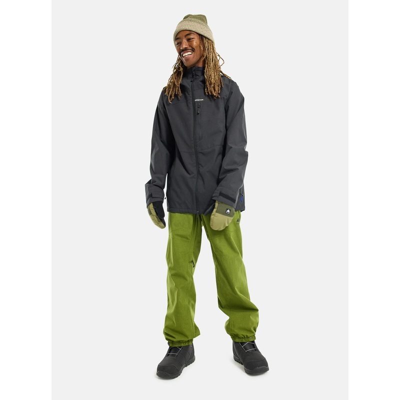 Men’s Lodgepole 2L Jacket|TRUE BLACK|TRUE BLACK/SULFER|TRUE BLACK GOLDENROD|XS|S|M|L|XL|XXL