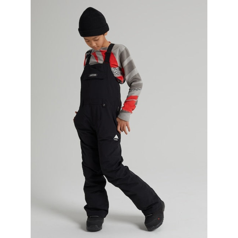 Kids’ Skylar 2L Bib Pants|TRUE BLACK|FUCHSIA FUSION|DUSTY BLUE|XS|S|M|L|XL