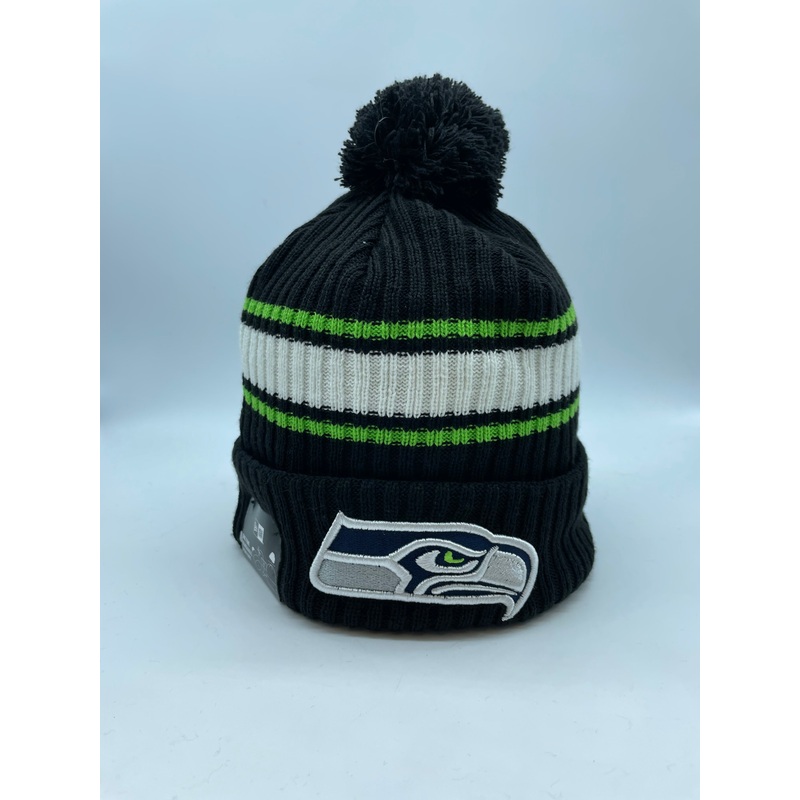 NFL Knitfold E3 Stripe Cuffed Pom Knit Toque