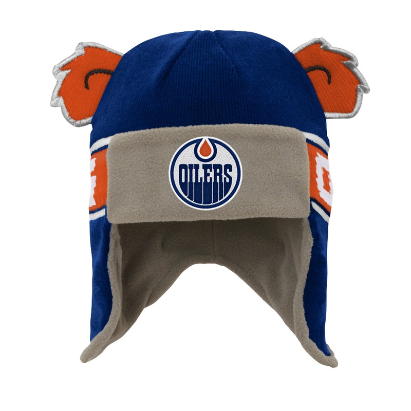 NHL Oilers Infant Wordmark Ears Trooper