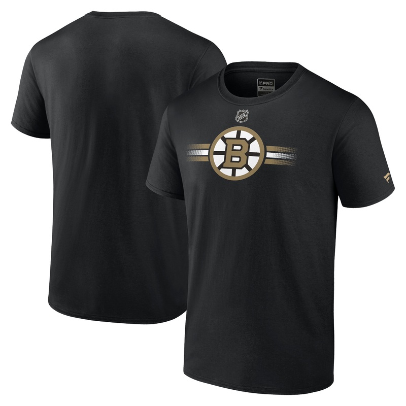 NHL Rink Cotton T-Shirt – Black