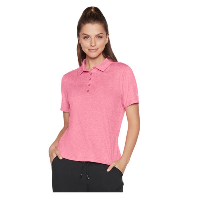 Women’s GoDri Swift Club Polo|PINK|XS|S|M|L