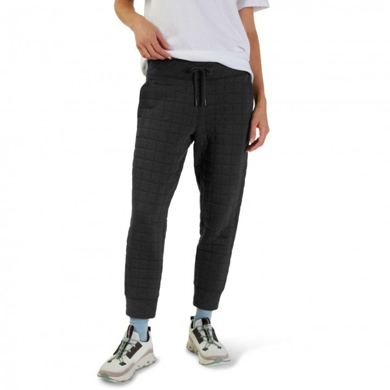 Women’s Quilted Joggers|BLACK|S|M|L|XL