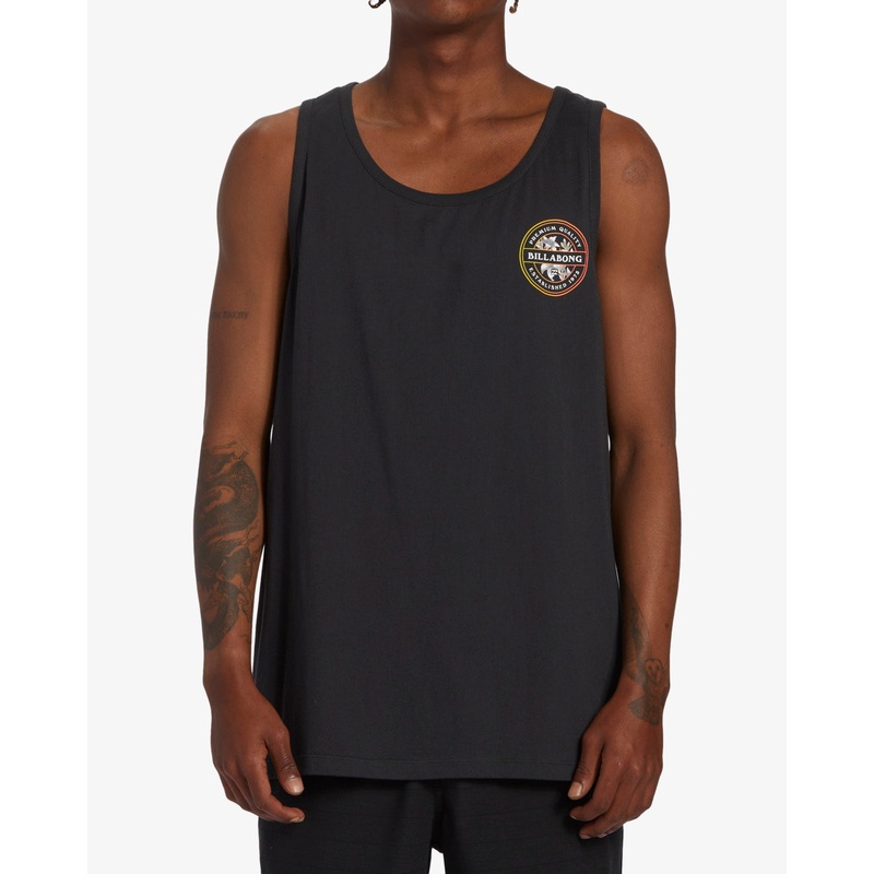 Men’s Rotor Tank Top|WASHED BLACK|M|L|XL