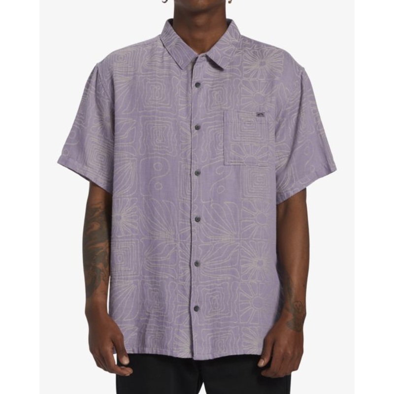 Sundays Jacquard Short Sleeve Shirt
