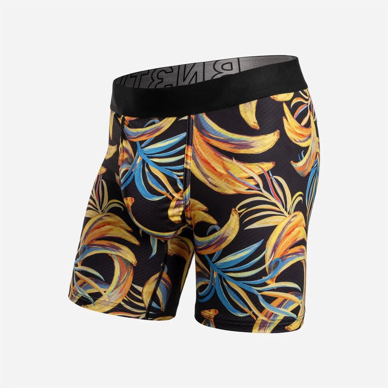 Entourage Boxer Brief – Bananas Print Yellow