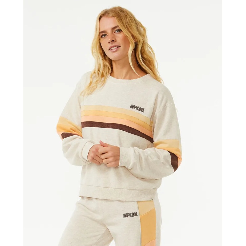 Women’s Surf Revival Panelled Crew