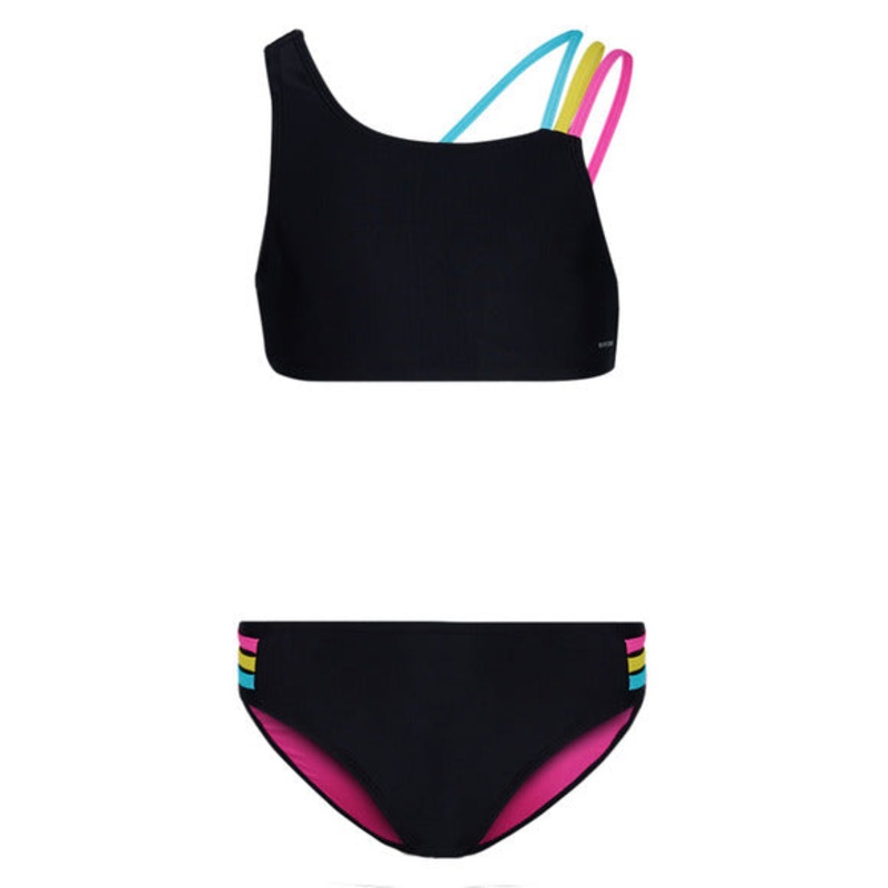 Girl’s Multi Strap Shoulder Jr Two-Piece Swimsuit