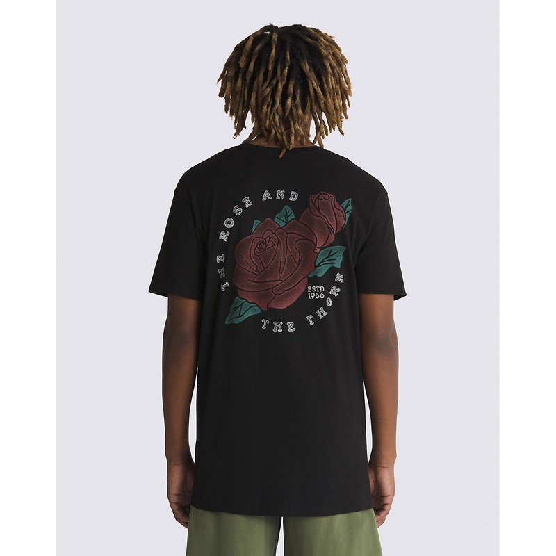 Men’s Rosethorn T-Shirt|BLACK|S|M|L|XL