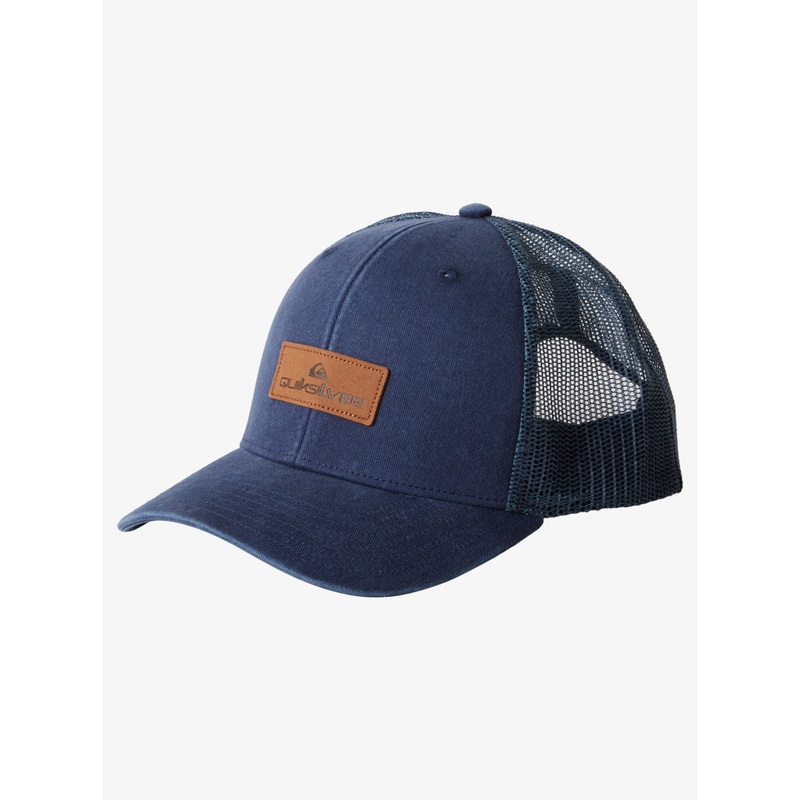 Down The Hatch Trucker Hat|CROWN BLUE|DARK BROWN|BLACK|OS