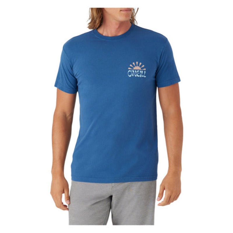Men’s Huckleberry T-Shirt|INDIGO|NATURAL|M|L|XL|XXL