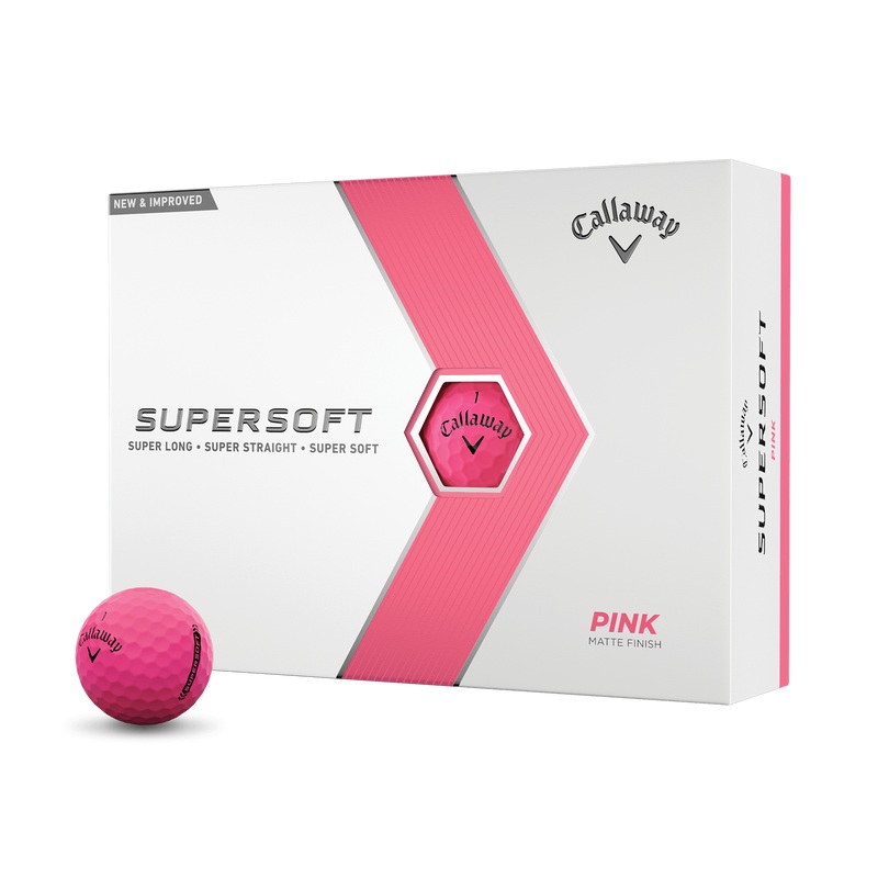 2023 Supersoft Matte Golf Balls – 1 Dozen