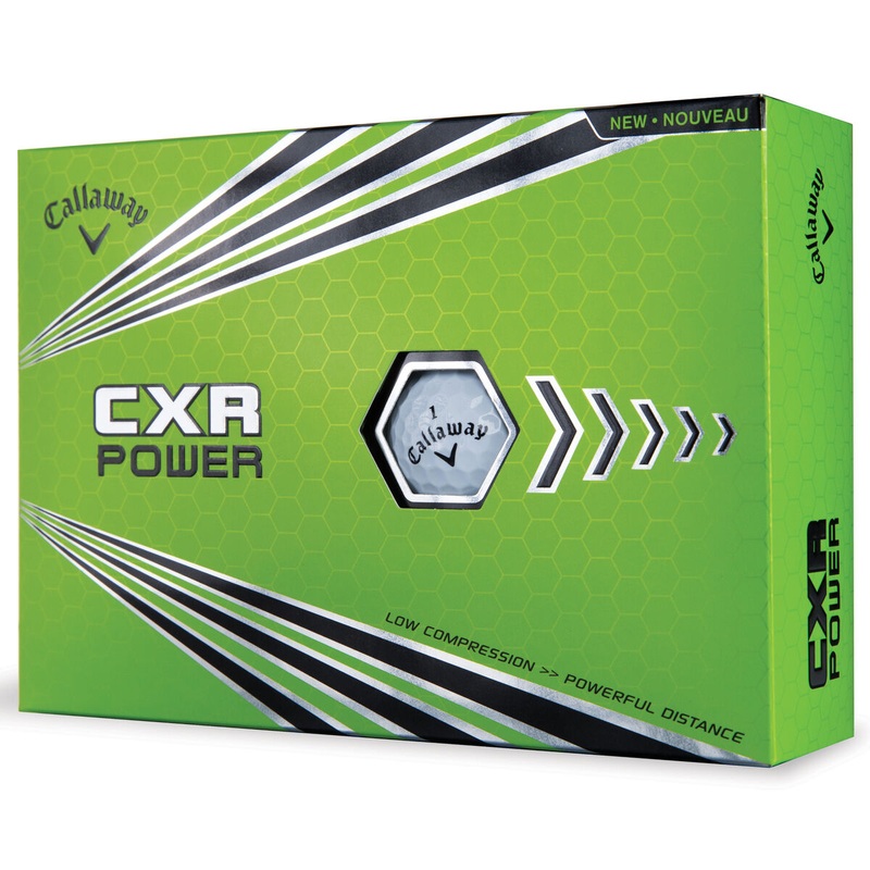 CXR Power Golf Balls|WHITE
