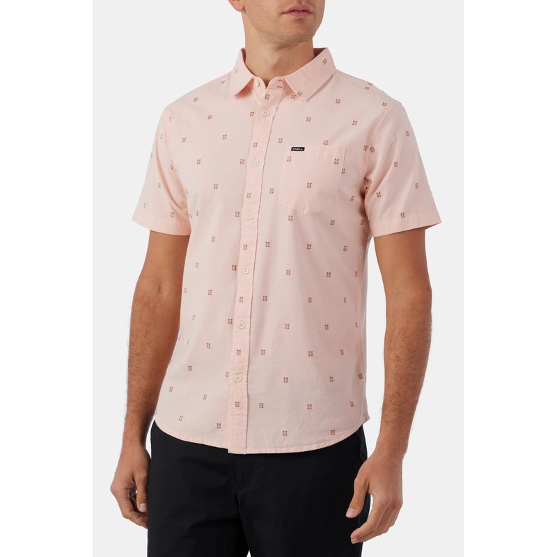 Men’s Kayce Shirt Woven|PINK DUSK|FOG|M|L|XL|XXL