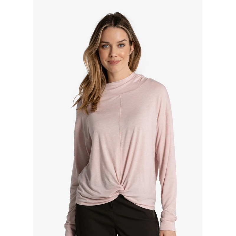 Women’s Elisia Long Sleeve|BALLERINA HEATHER|M|L|XL