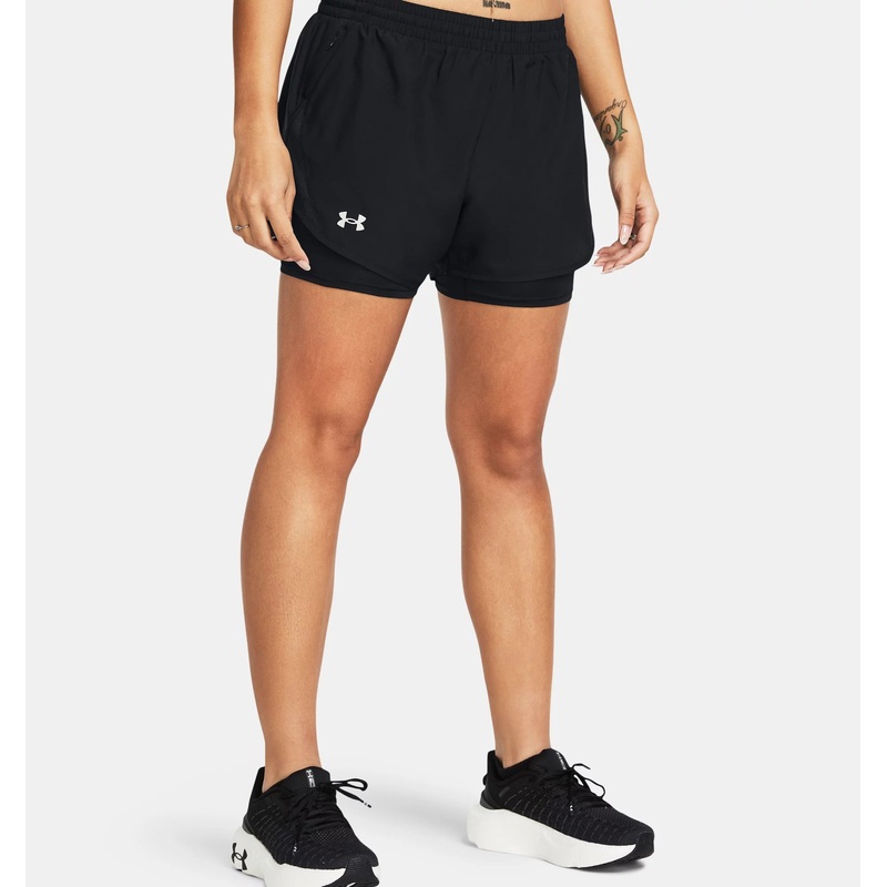Women’s Fly-By 2-in-1 Shorts|BLACK|BLUE ATLANTIS/WASHED NAVY/REFLECTIVE|XS|S|M|L|XL|XXL