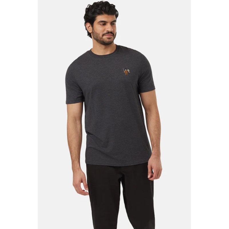Men’s Sasquatch T-Shirt|METEORITE BLACK HEATHER FISHING|MESA RED HEATHER FISHING|BLUE HAZE HEATHER FISHING|AGAVE GREEN HEATHER LAWNMOWER|METEORITE BLACK HEATHER HOCKEY|DEEP OLIVE HEATHER FOOTBALL|S|M|L|XL|XXL