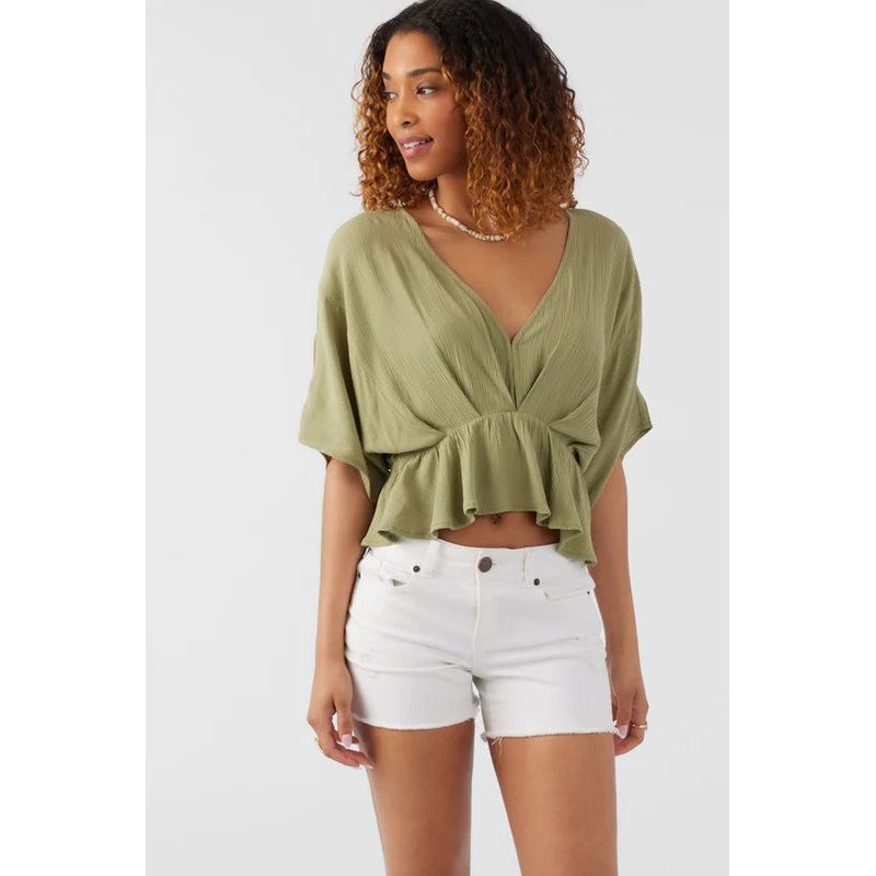 Women’s Carey Shirt|OIL GREEN|SLATE|S|M|L|XL