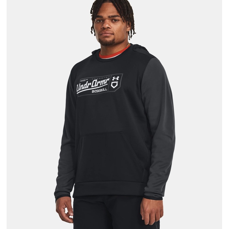 Men’s Baseball Graphic Hoodie|BLACK/JET GREY/WHITE|S|M|L|XL|XXL