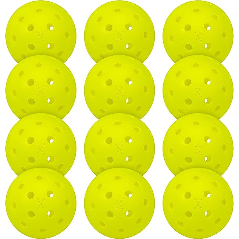 X-40 Pickleball Balls (USAPA) Approved – 12 Pack