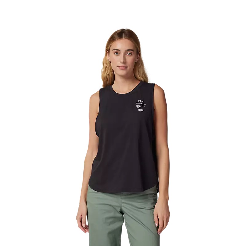Women’s Numerical Biker Tank|BLACK|LIGHT HEATHER GREY|XS|S|M|L|XL
