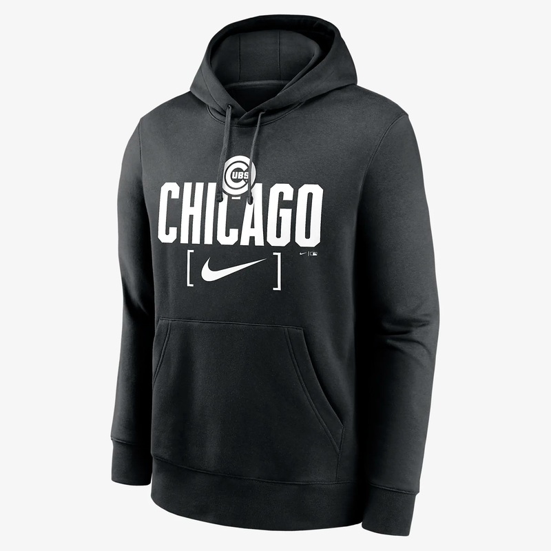 Chicago Cubs Club Slack Men’s MLB Pullover Hoodie