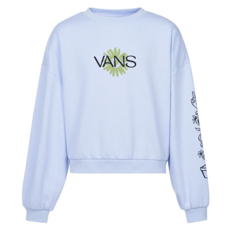 Girl’s Bee Peace Slouchy Crew Sweatshirt