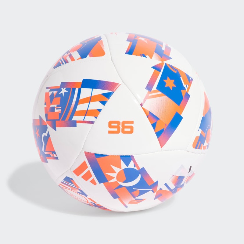 MLS Club Soccer Ball|WHITE/SOLAR RED/GLOW BLUE|3|4|5
