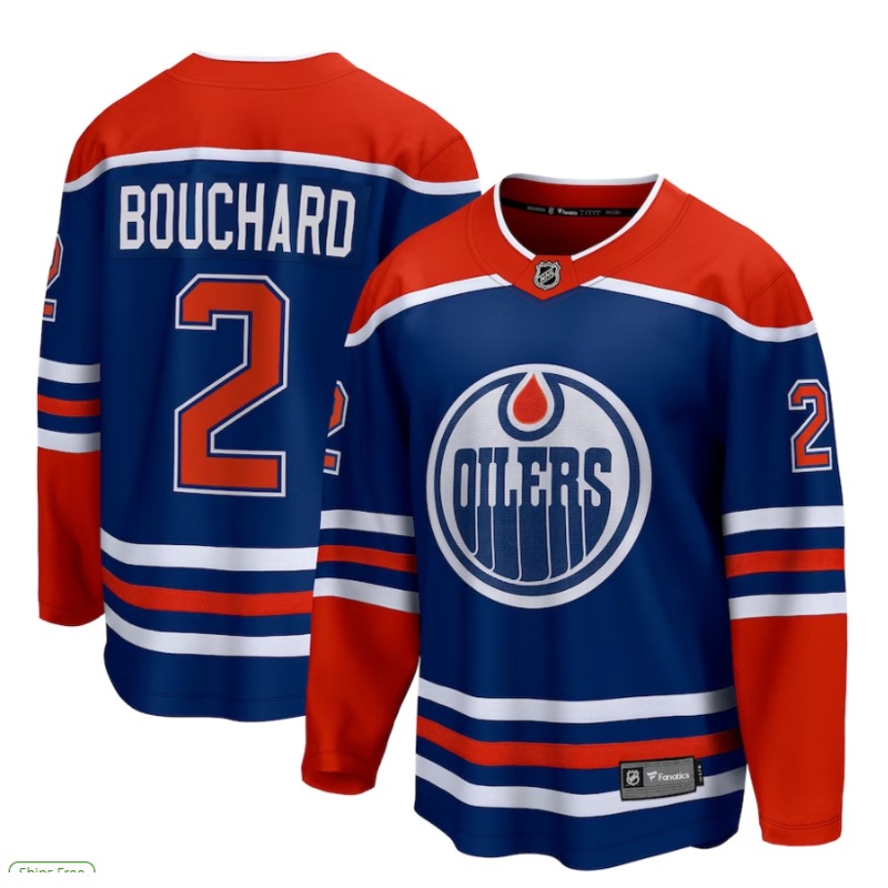 Breakaway Player Jersey Edmonton Oilers – Bouchard