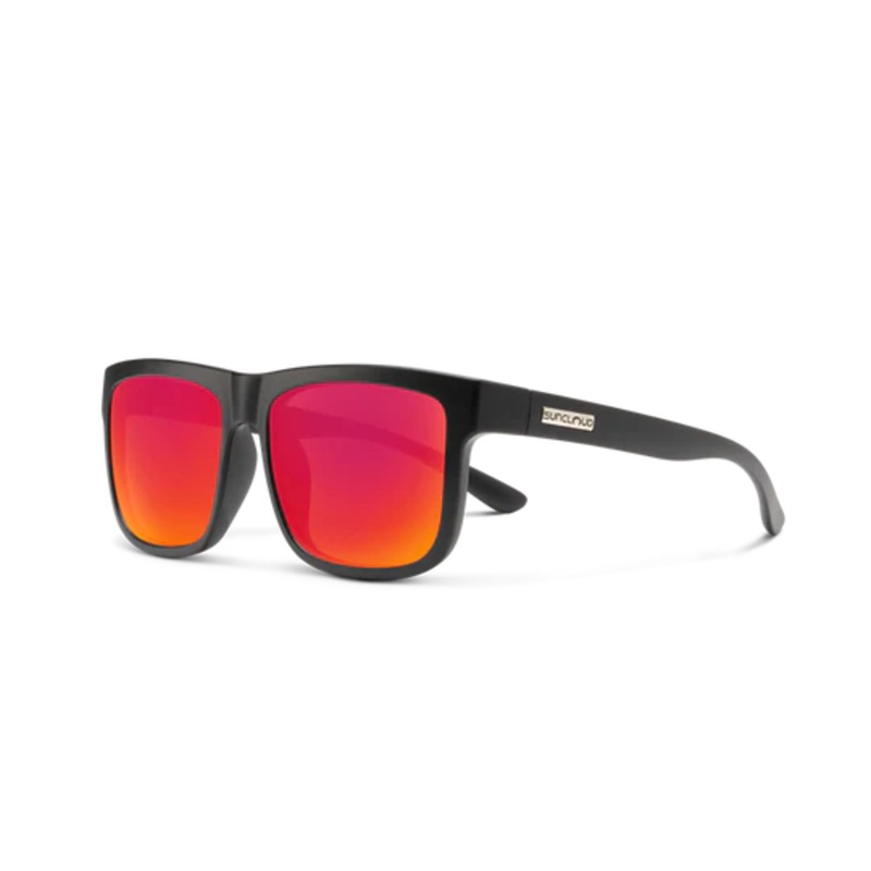 Quiver Polarized Sunglasses|MATTE BLACK/POLARIZED RED MIRROR|MATTE BLACK/POLARIZED GRAY GREEN|MATTE BURNISHED BROWN/POLARIZED BROWN|MATTE BLACK/POLARIZED BLUE MIRROR LENS|MATTE ICE TORTOISE/POLARIZED PURPLE MIRROR LENS