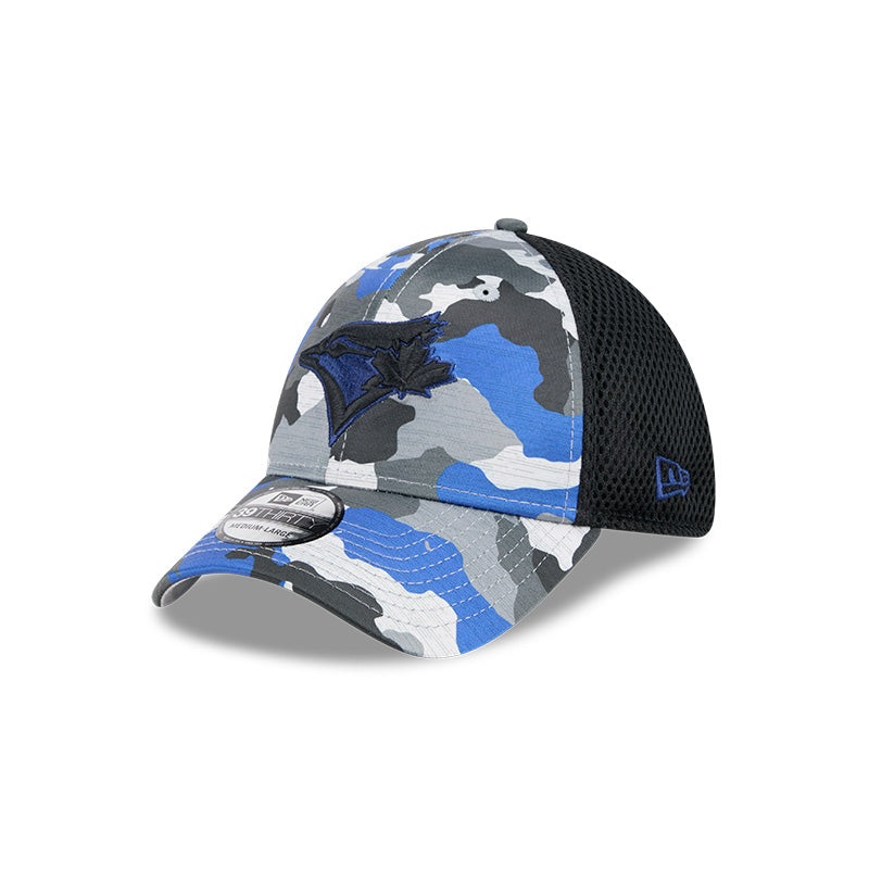 Toronto Blue Jays Camo/Black Active 39THIRTY Flex Hat