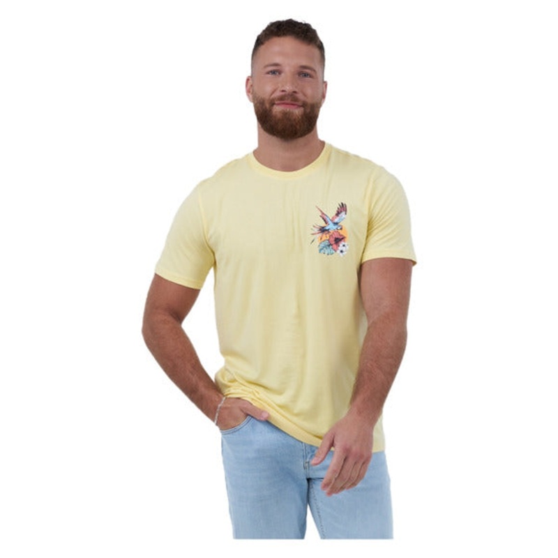 Men’s Giles Graphic Mellow Yellow T-Shirt