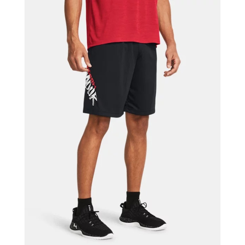 Men’s Tech Wordmark Shorts|BLACK|CASTLEROCK|S|M|L|XL|XXL