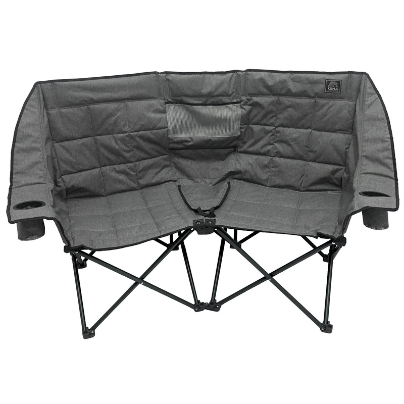 Kozy Bear Chair|HEATHER GREY|RED/BLACK