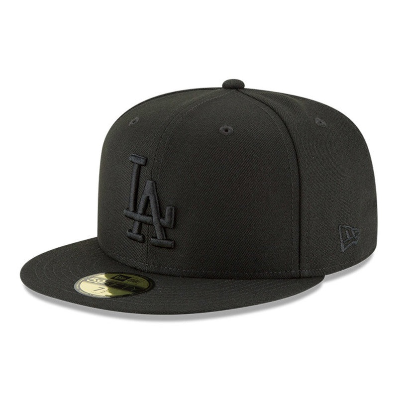 Los Angeles Dodgers Blackout Basic 59FIFTY Fitted